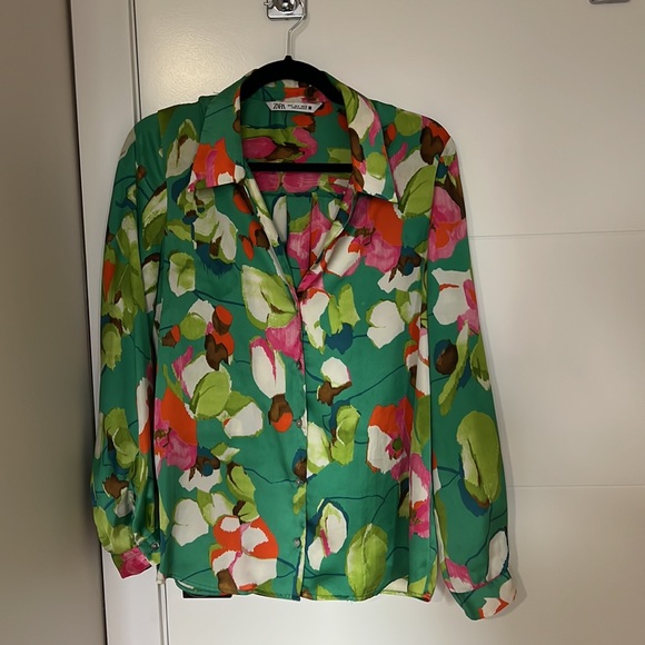 Printed Zara blouse - Picture 4 of 5